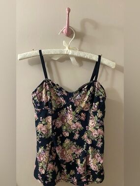 Floral Talula Bustier like Tank Top